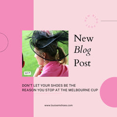 Louise M shoes  - Melbourne Cup blog post