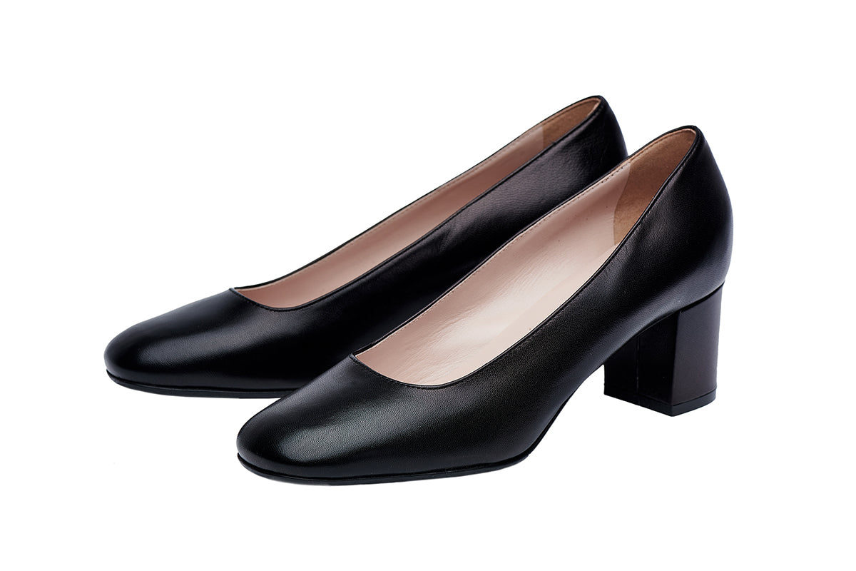 Comfortable Women's Corporate Shoes - Louise M Block Heel – Louise M Shoes