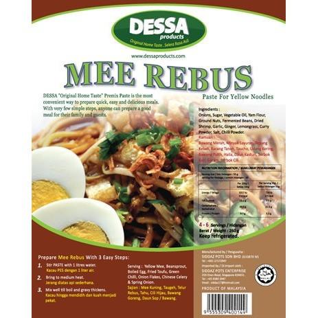 Dessa Mee Rebus Paste Cooking A Bowl Of Mee Rebus Just Got Easier Sedap Sg