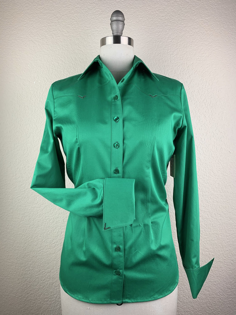 Buy CR Classic Emerald Green Cotton Sateen at CR RanchWear for only $169.00