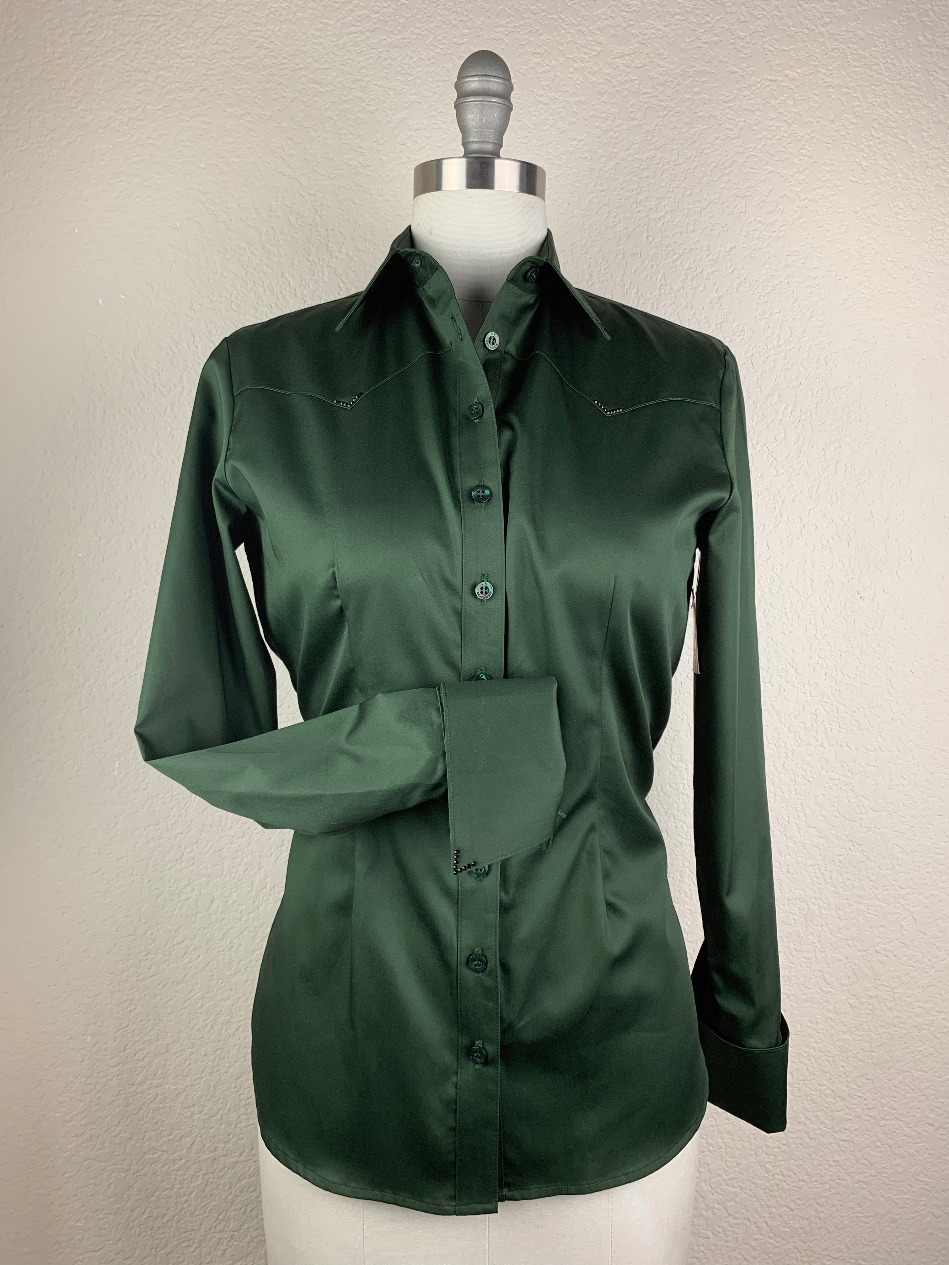 Buy CR Classic Pine Green Cotton Sateen at CR RanchWear for only $169.00