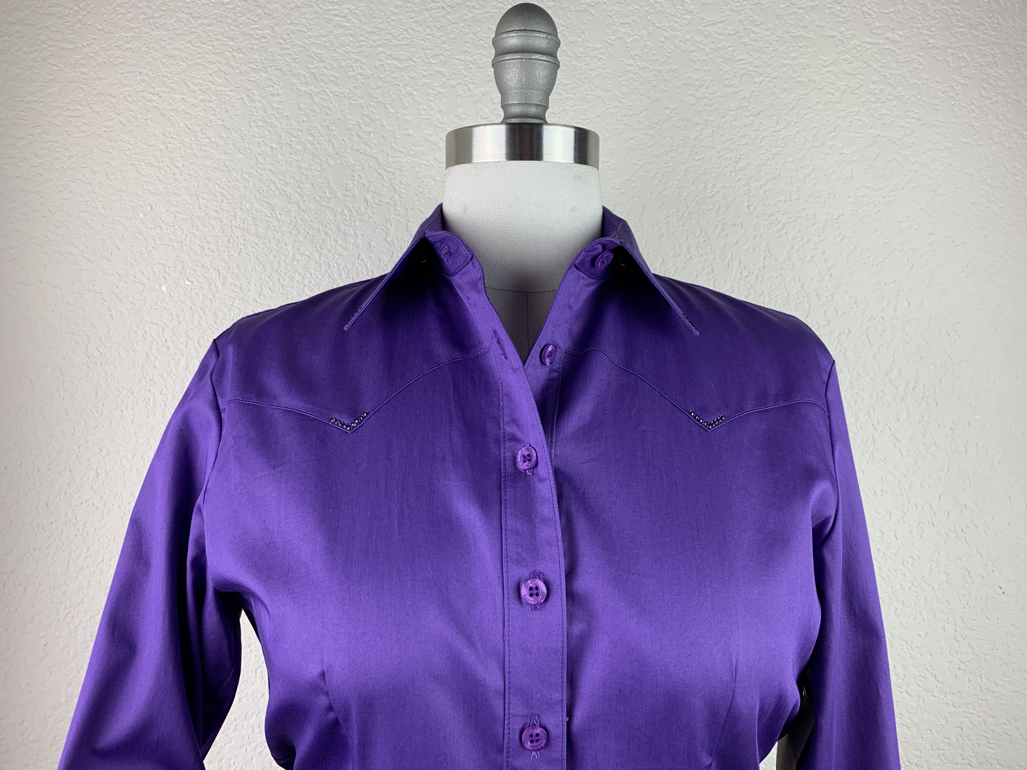 Buy CR Classic Royal Purple Cotton Sateen at CR RanchWear for only $169.00