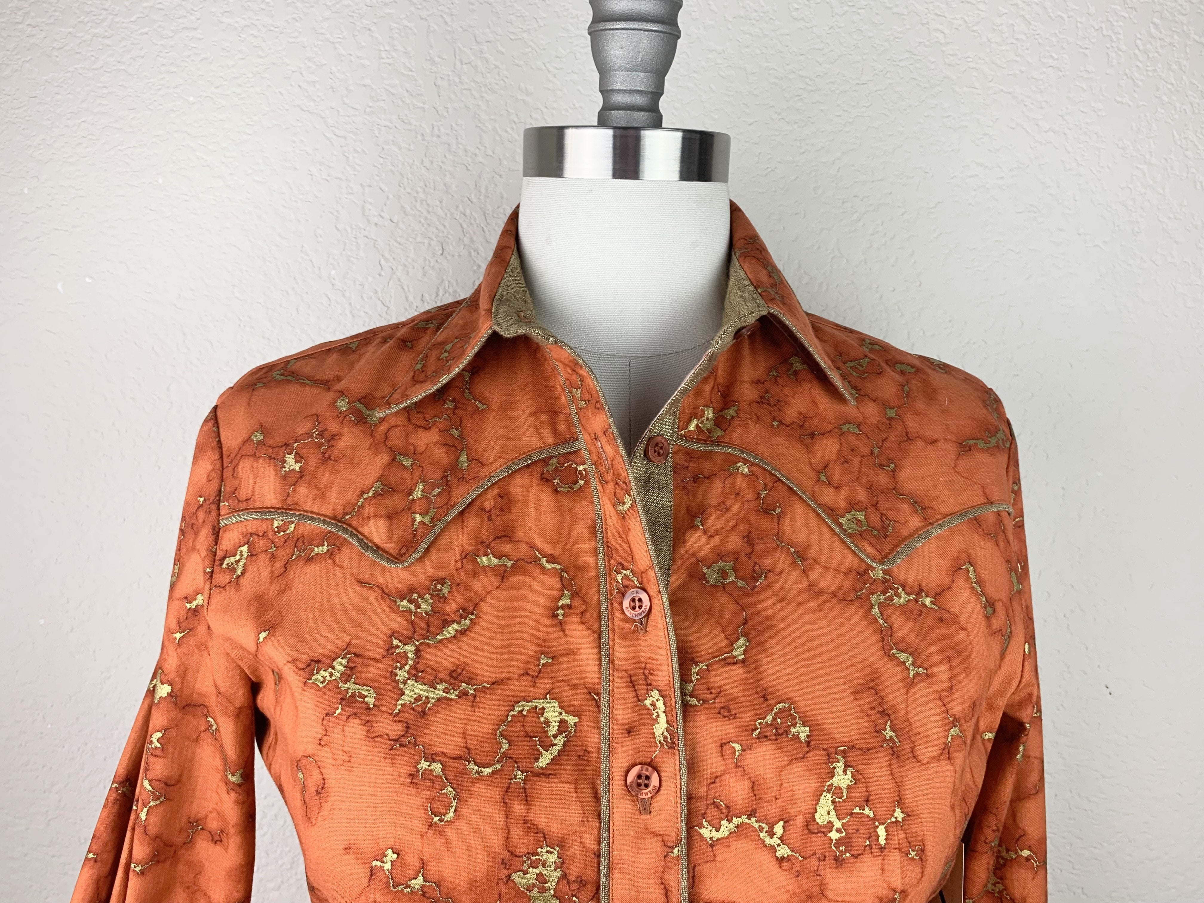 Buy CR Western Pro Metallic Marbled Rust at CR RanchWear for only $125.30