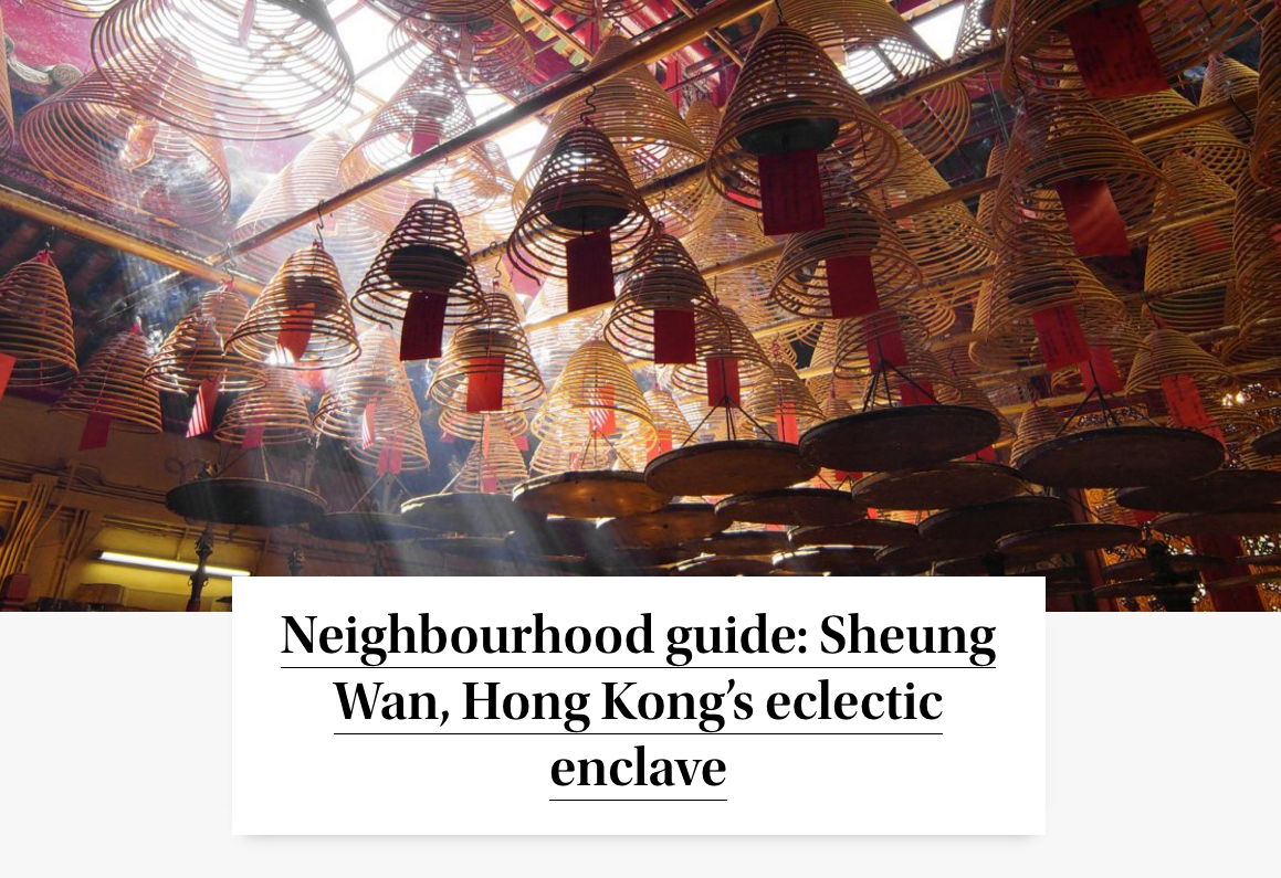 Callixto in Singapore lifestyle asia neighbourhood guide: Sheung Wan 