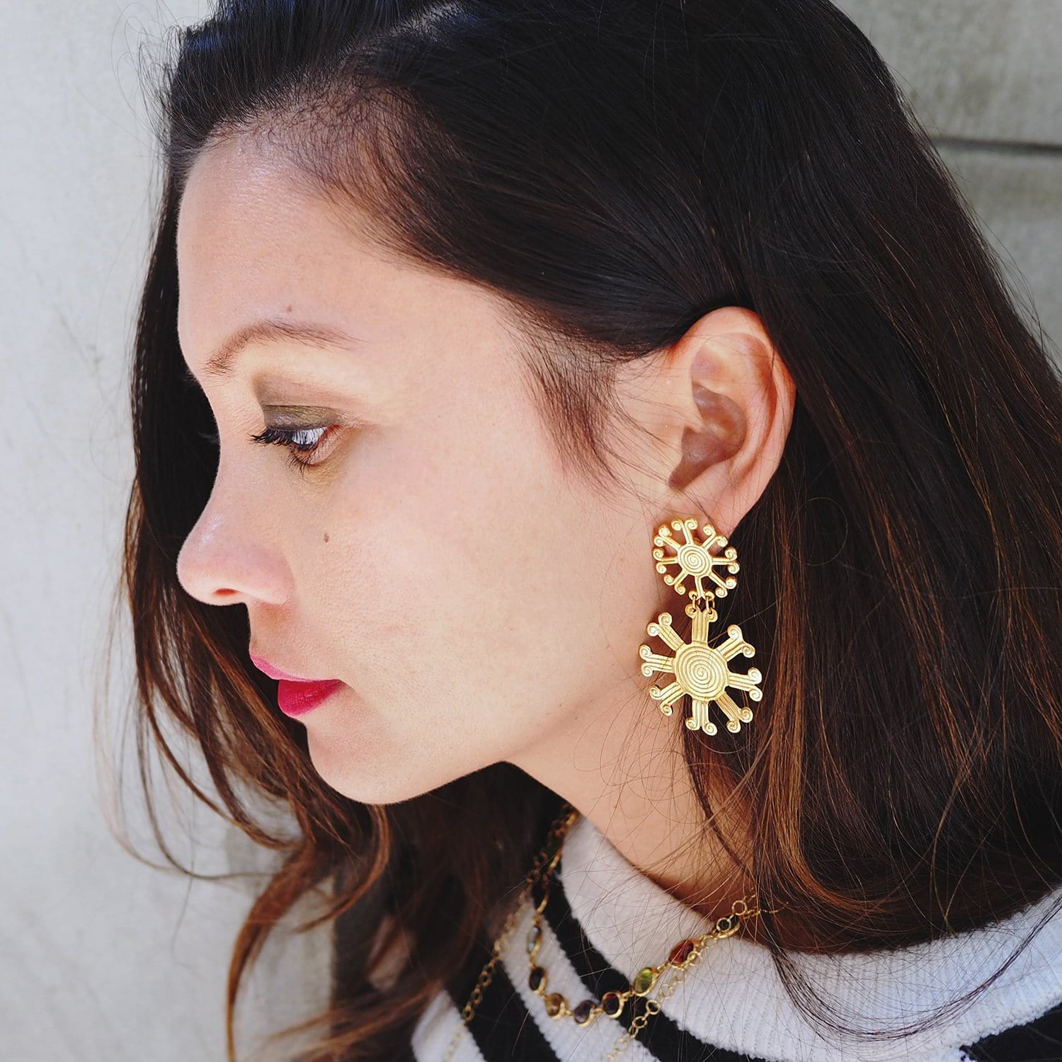 Mayan Stars Earrings | EARRINGS | Shop Women's Accessories Online ...