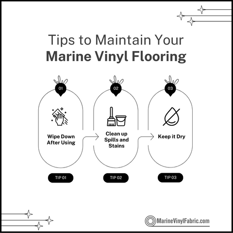 Marine Vinyl Flooring Maintenance Tips - MarineVinylFabric