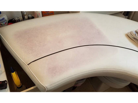 how to remove dirt and mildew from boat seats and cushions