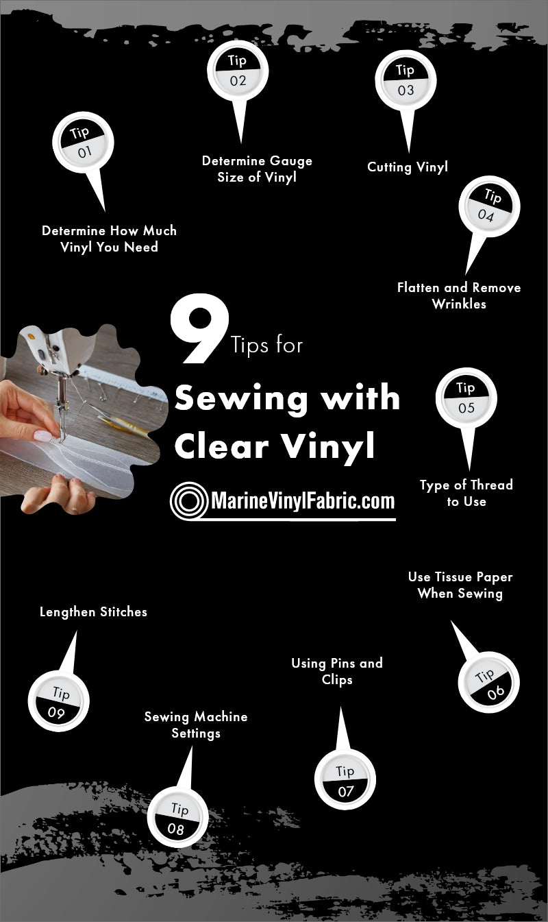 9 Tips for Sewing with Clear Vinyl - MarineVinylFabric
