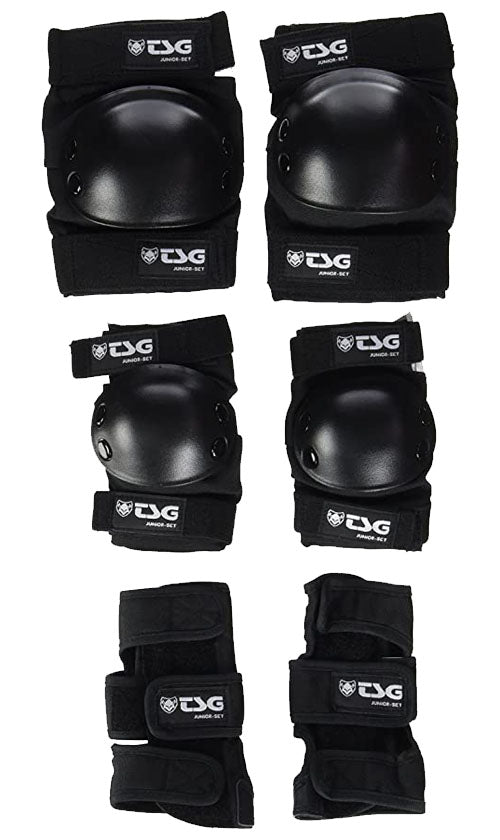 tsg basic black pad set