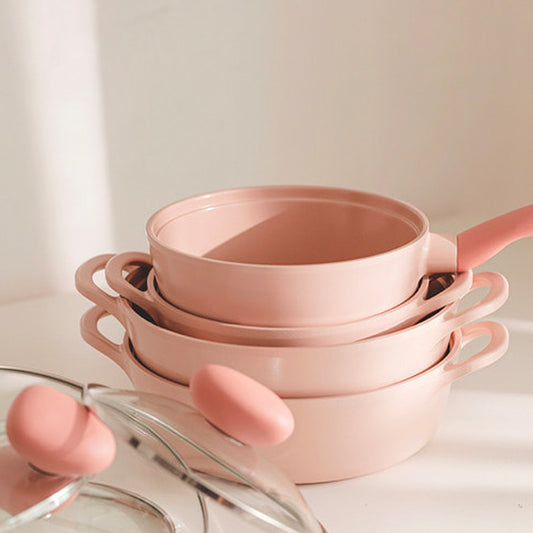 Neoflam Retro 5 PCS Cookware Set (Pink) – Concord Cookware Inc