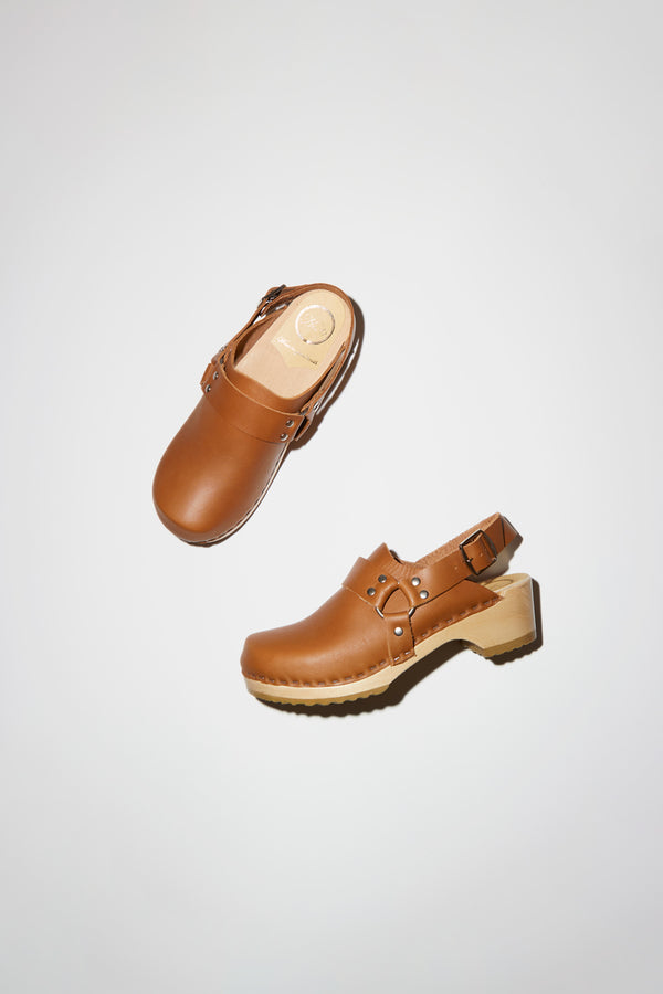 no 6 fur loafer clog