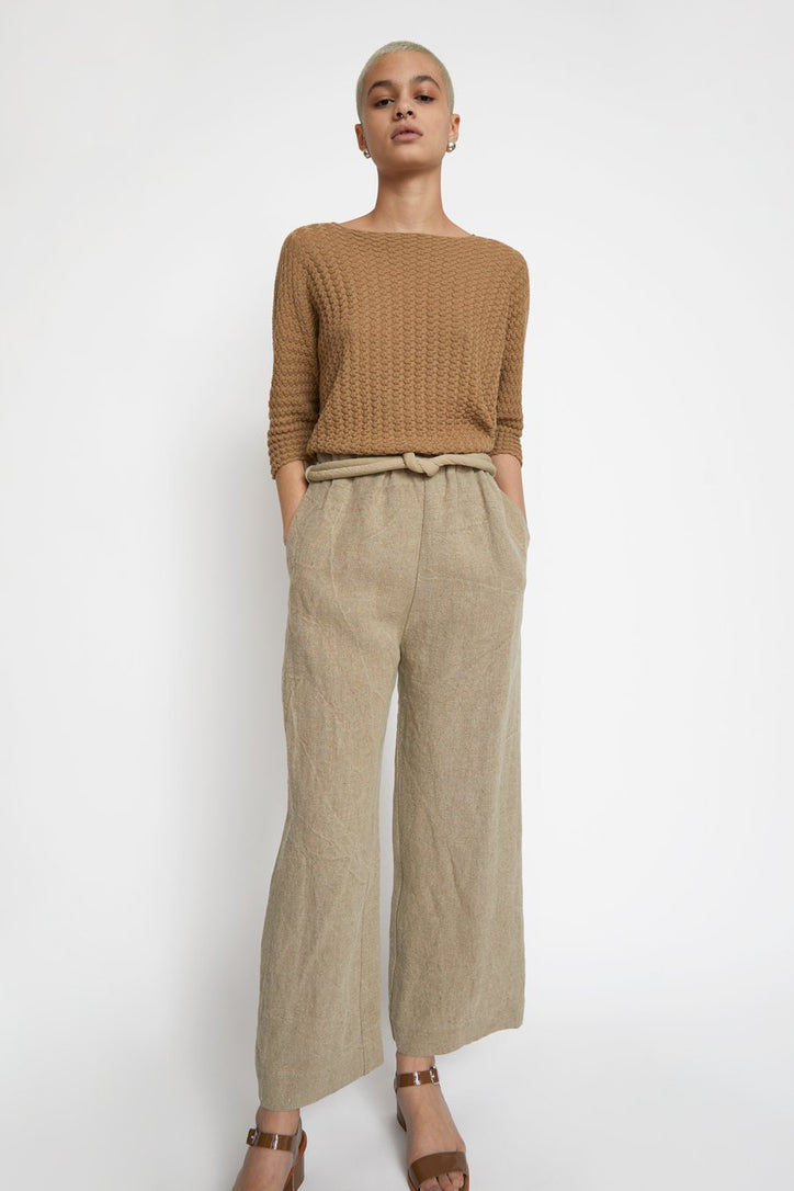 Lauren Manoogian Burlap Pants in Natural