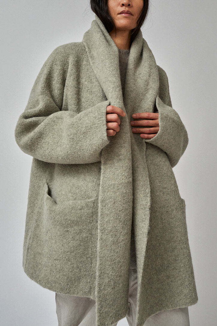 louren doubleface wool over coat ブラック - www.onkajans.com