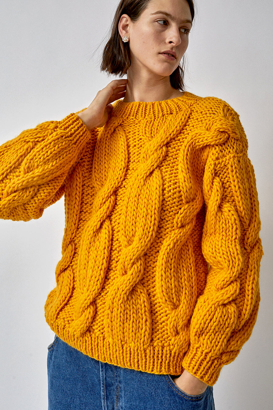 Mirstores Onion Sweater in Canary