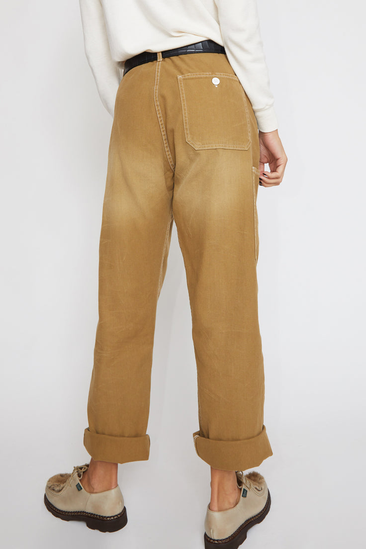 Sultan Wash Work Pant in Stone Sable