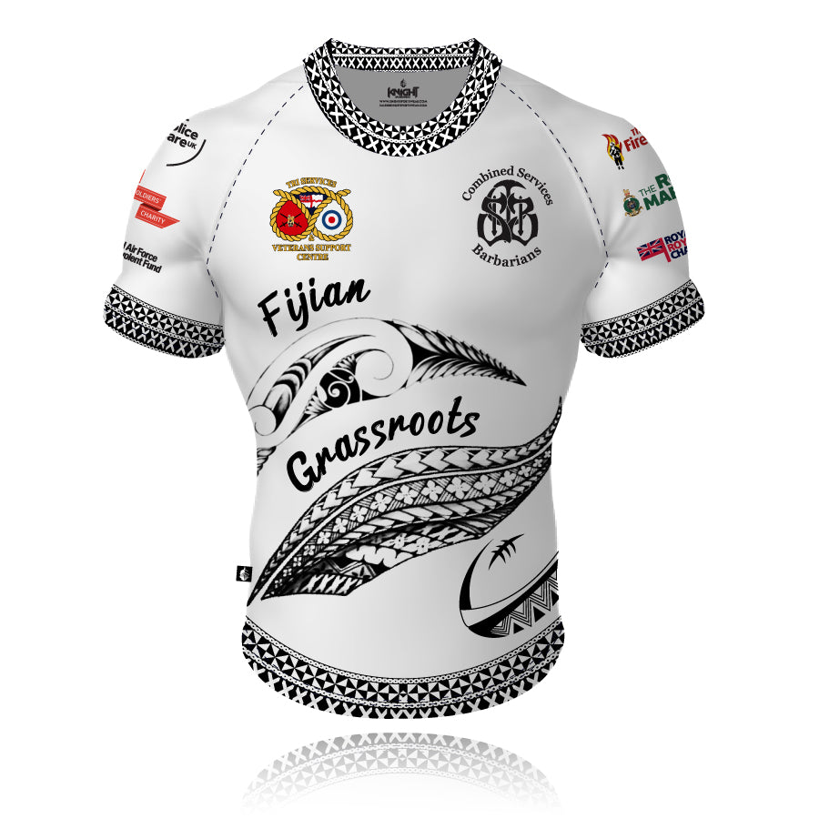 Barbarians Combined Services Fijian - Rugby Shirt – Knight Sportswear