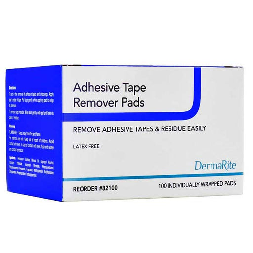 PDI Adhesive Remover Wipes for Skin, individually wrapped 1.2 x 2.6 in, 100  Pads