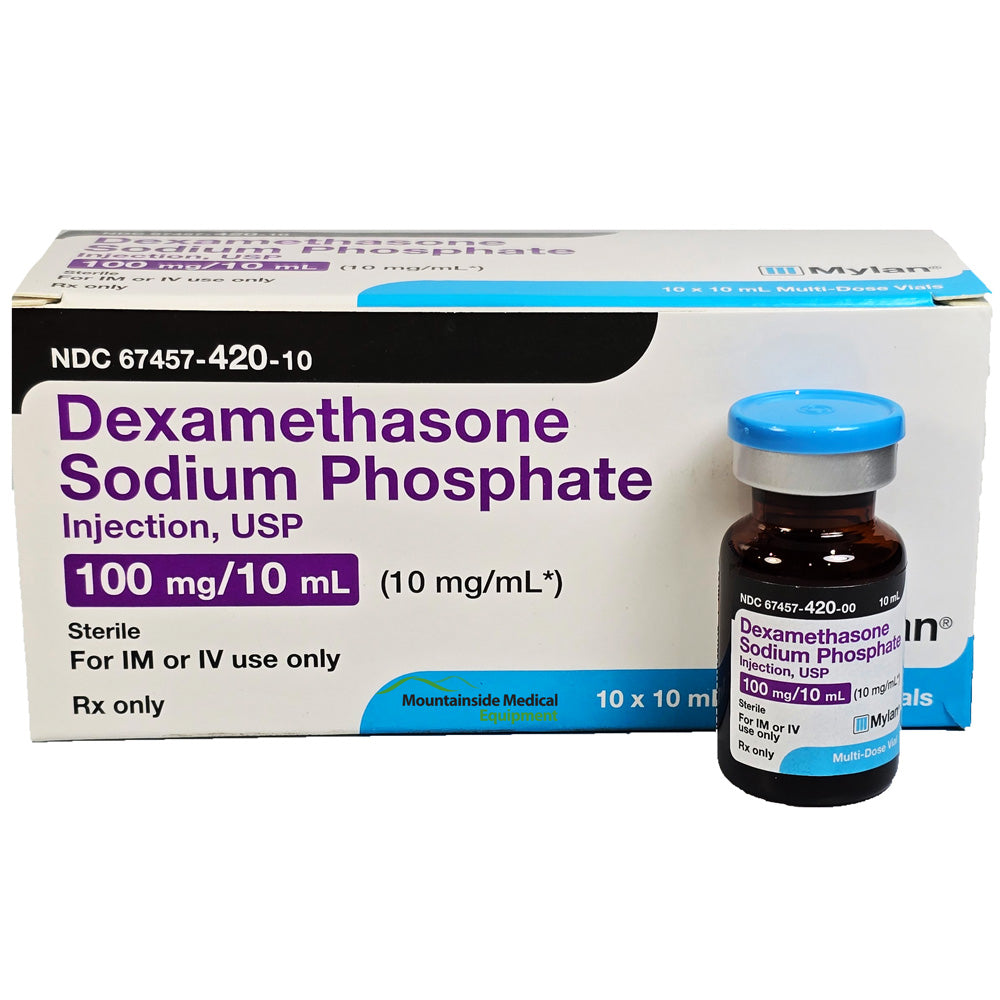 MYLAN INSTITUTIONAL Dexamethasone Sodium Phosphate Injection 10 mg/mL Multi Dose Vials 10 mL x 10/Tray (Rx)