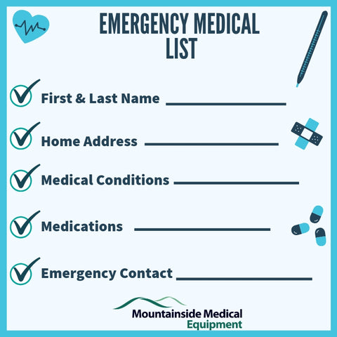 How to Make an Emergency Checklist