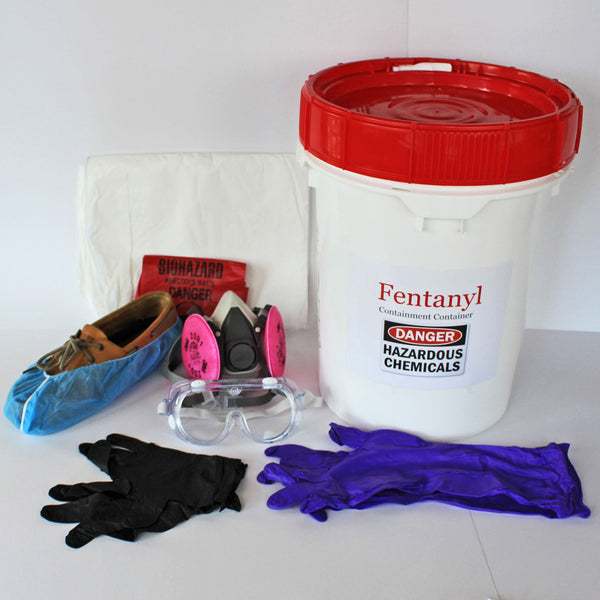 Law Enforcement Drug Collection and Handling Protection Kit