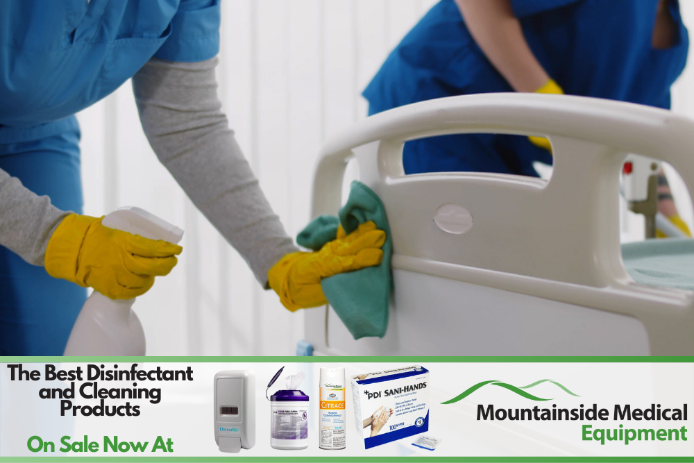 The Best Disinfectant and Cleaning Products at Mountainside Medical Equipment