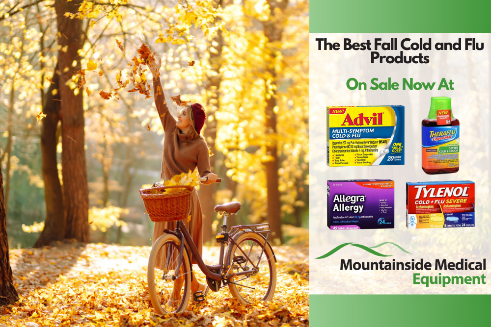 The Best Fall Cold & Flu Seasonal Illness Products at Mountainside Medical Equipment