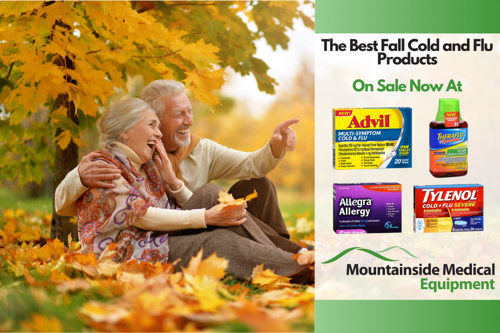 The Best Cold & Flu Seasonal Fall Illness Products at Mountainside Medical Equipment