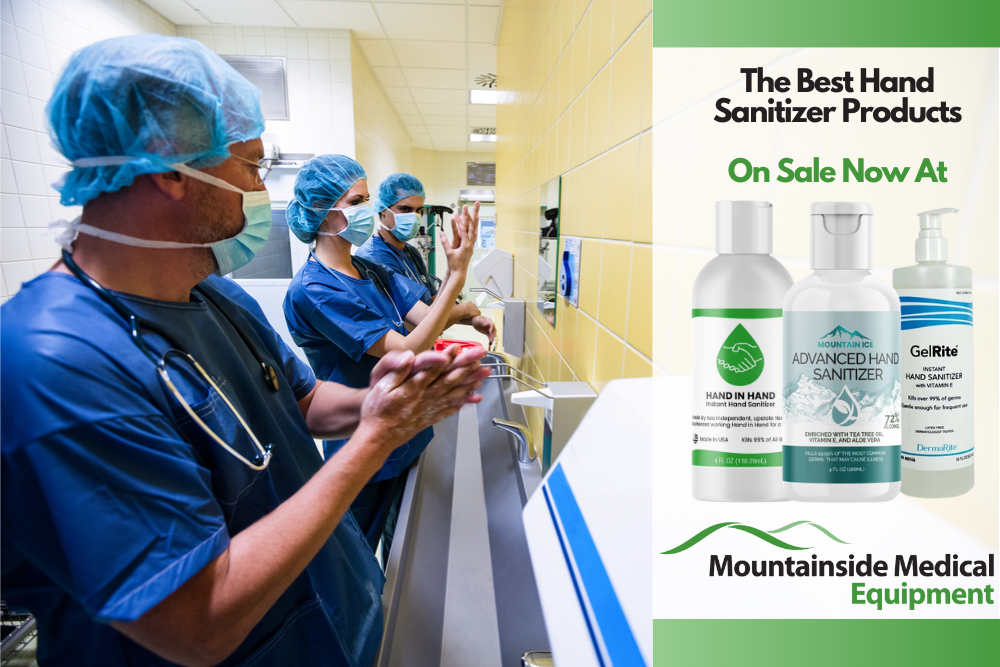 The Best Hand Sanitizers at Mountainside Medical Equipment