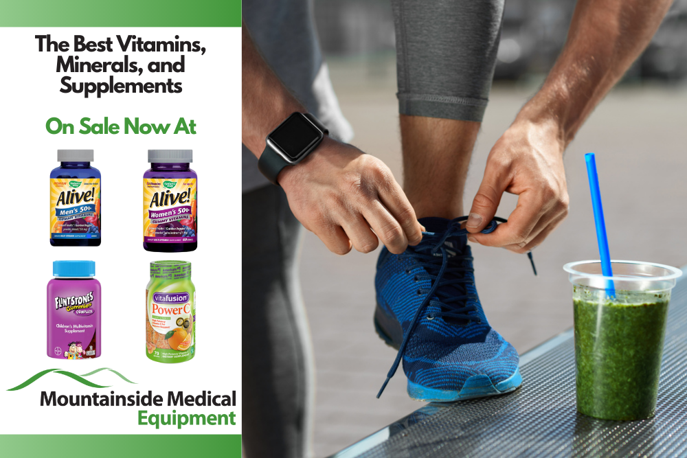 The Best Vitamins, Minerals, and Supplements Products at Mountainside Medical Equipment