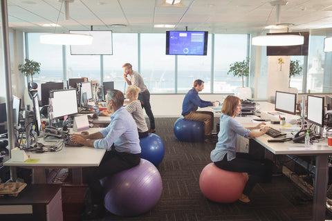 Office Desk Posture Exercise Balls