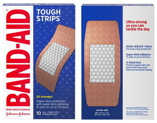 Flexible Fabric Wing Bandages 3 x 3, 50/box (Bandaid) — Mountainside  Medical Equipment