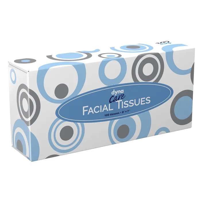 Facial Tissues Soft White 2-Ply, 100/bx — Mountainside Medical Equipment