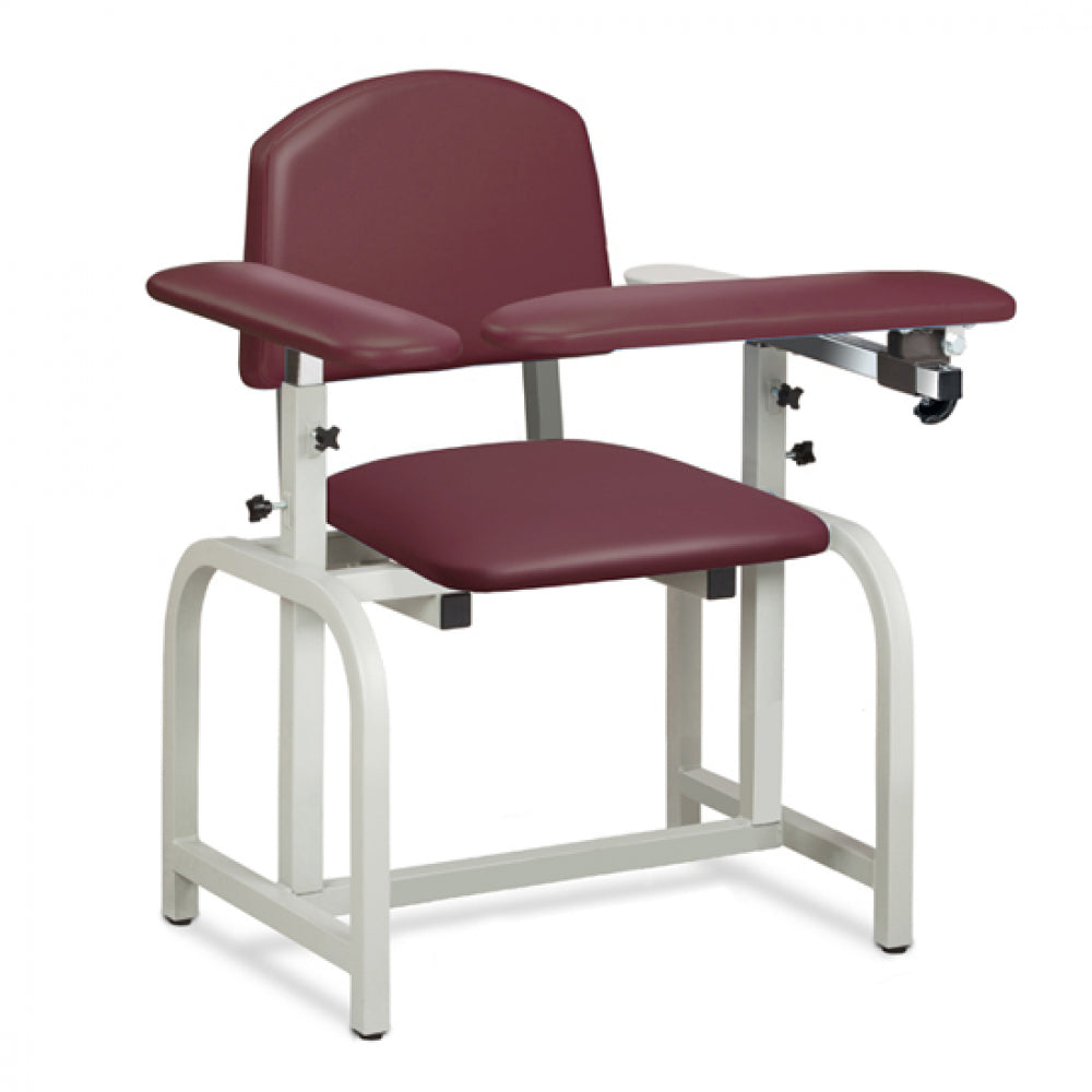 Clinton Lab X Series, Blood Drawing Chair with Padded Arms | Blood Collection by Clinton Industries