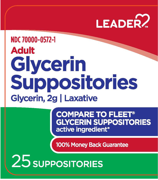 Fleet Laxative Glycerin Suppositories for Adult Constipation Relief wi —  Mountainside Medical Equipment