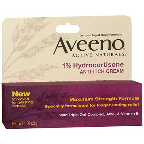 Aveeno Anti Itch Hydrocortisone Cream 1%