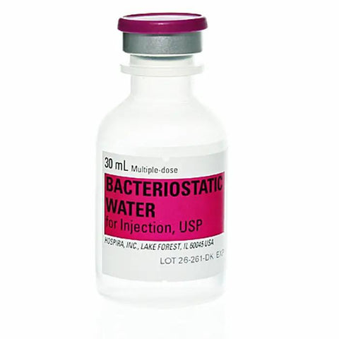 (In Stock) Bacteriostatic Sterile Water for Injection 30 ml Vial