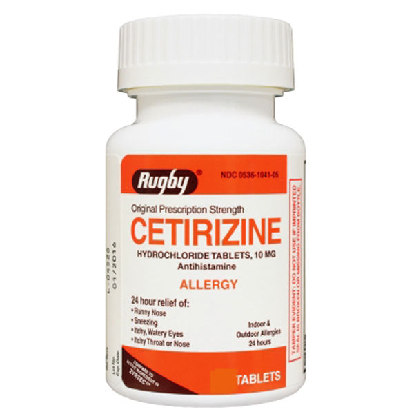 Cetirizine Allergy Tablets Tablets (Compare to Zyrtec — Mountainside Medical