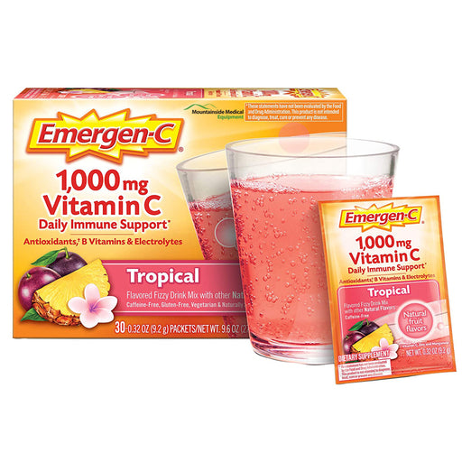 Emergen-C 1000mg Powder Drink with Antioxidants, B Vitamins & Elec — Mountainside Medical Equipment