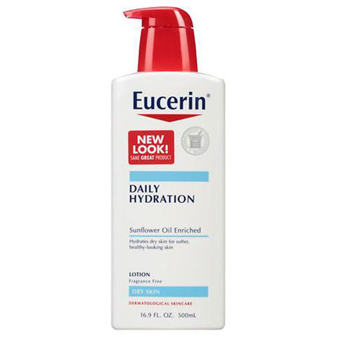 Eucerin Daily Hydration Moisturizing Lotion Skin Care Body Moisturizer