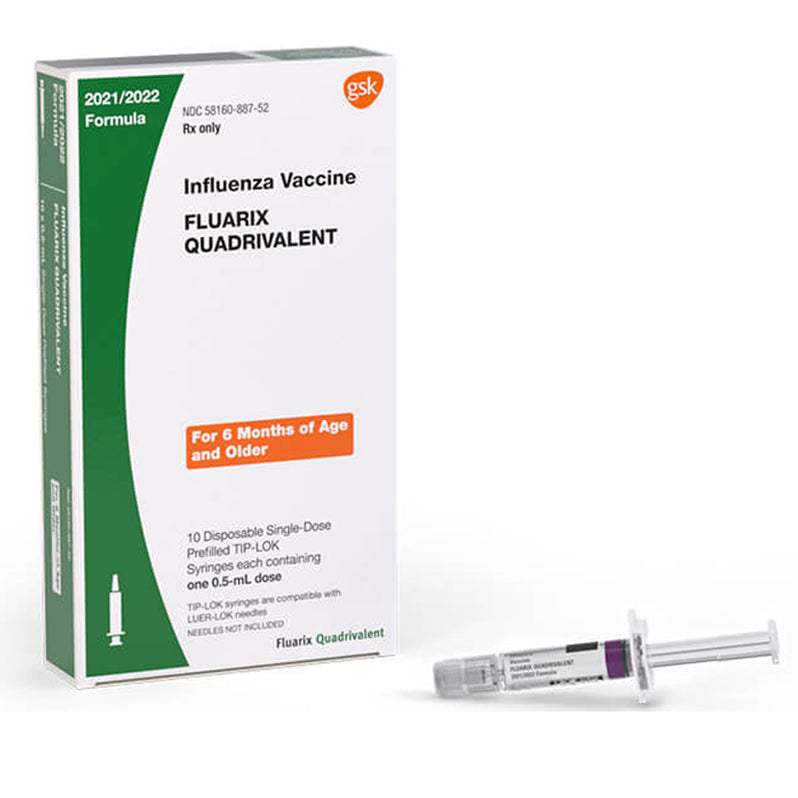 Fluarix Quadrivalent (Flu Vaccine 20222025), Prefilled Syringes 60 mc