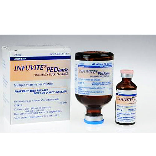 Infuvite Pediatric Multivitamin Kit Pharmacy Bulk Pack MultipleDose V