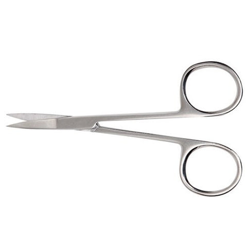 Medline Iris Scissors, Single-Use, Curved, Standard, 4.5