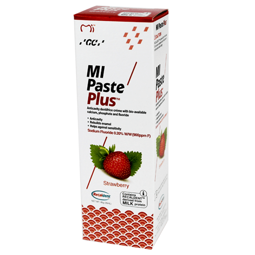 MI Paste - 40 g Tubes, 10/Pk Strawberry - Dental Wholesale Direct