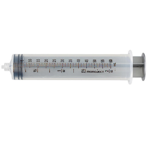 Monoject 60 mL Syringe Rigid Pack with Luer Lock Tip, 20 Per box —  Mountainside Medical Equipment