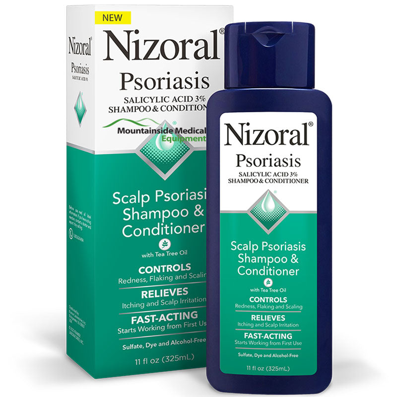 Nizoral Scalp Psoriasis Shampoo & Conditioner (Relieves Itchy Dry Skin ...