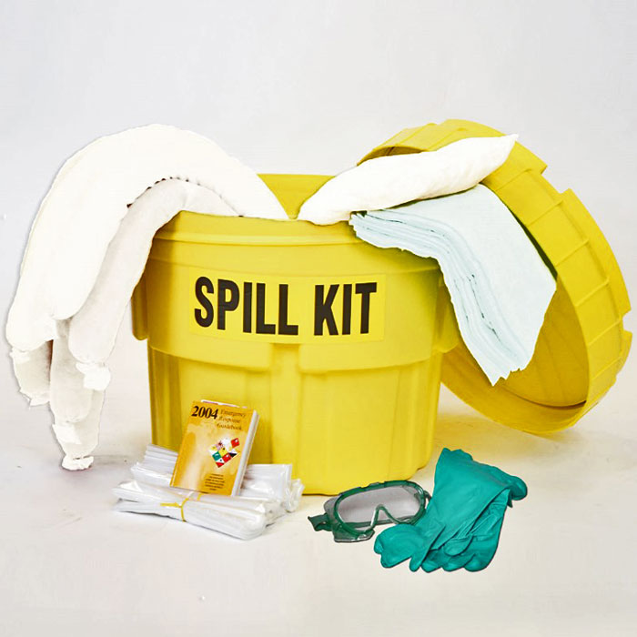 Oil Spill Control Absorbent Clean Up Kit With 17 Gallon Bucket   Oil Sorbent Spill Clean Up Kit 700x700 