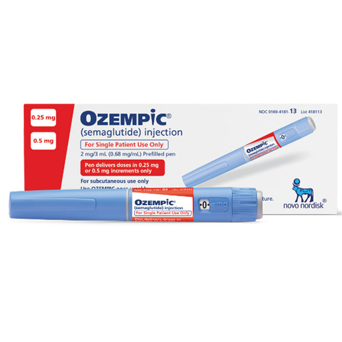 Ozempic Semaglutide Injection 025mg Or 05mg Single Patient Use Pen