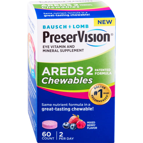 PreserVision AREDS 2 Chewables Eye Vitamin and Mineral Supplement