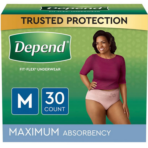 Depend Silhouette Active Fit Incontinence Underwear For Women, Moderate  Absorbency, S/M, Incontinence
