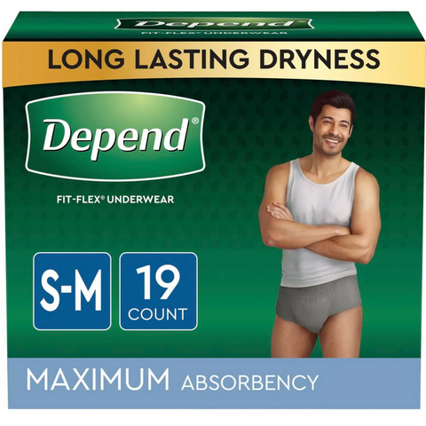 Depend ~Silhouette Incontinence Underwear for Women ~MEDIUM